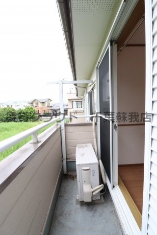 宍倉コーポ3号館のバルコニー|バルコニー付きです♪