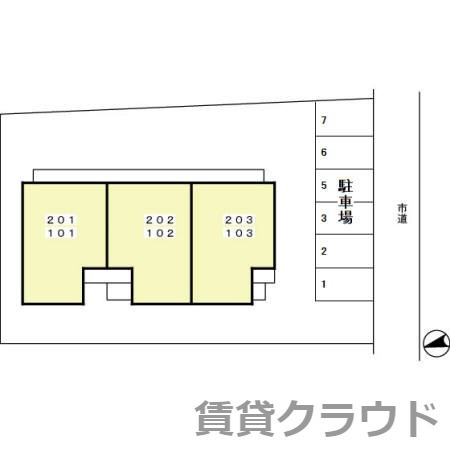 エルセゾンの区画図