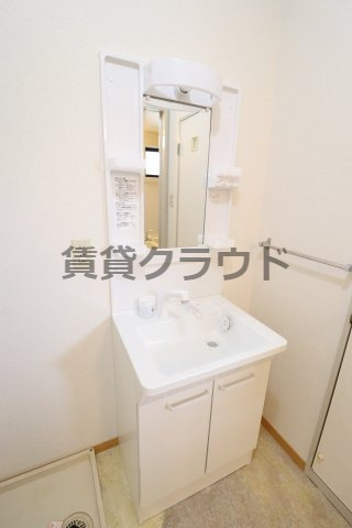 エルセゾンの洗面所|朝の支度に便利なシャンプードレッサー