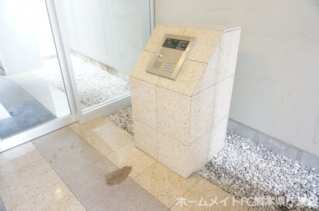熊本市中央区九品寺１丁目の賃貸マンションのエントランス