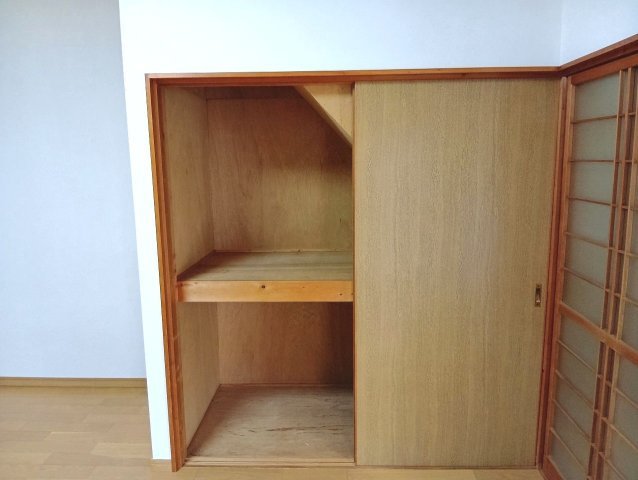 武田マンション棟割の収納|大きなスペースがあり、収納には困りません
