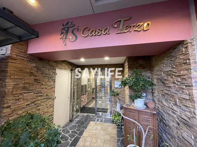 TSカーサテルッツォのエントランス