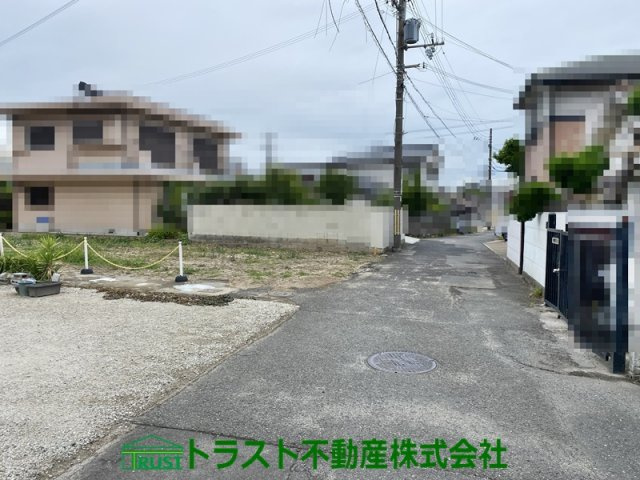 明石市太寺3丁目 土地の前面道路含む現地写真