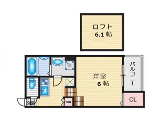 【間取り】 | BLUE GARDEN | 略図の為、現状優先