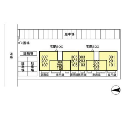 【区画図】 | ベイテラス アイリス