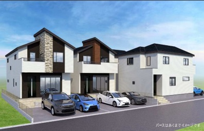 【外観パース】 | 草加市手代３丁目