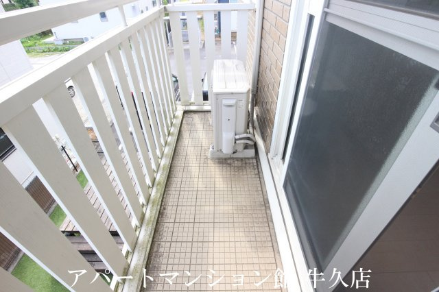 リヴェール東山のバルコニー