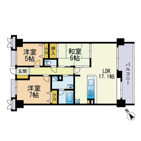 【間取り】 | ダイアパレス赤坂けやき通り