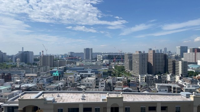 南砂四丁目住宅　1４階　最 上階　リ ノベーション済の展望