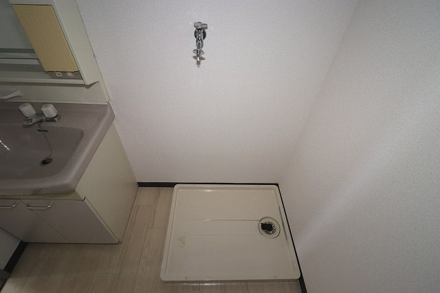 グランリーオの洗面所|ゆったりとスペースのある洗面所