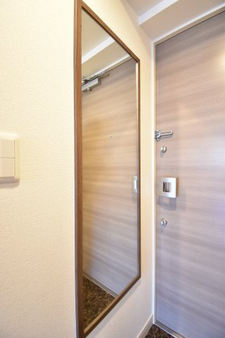 レオンコンフォート難波ミラージュの玄関
