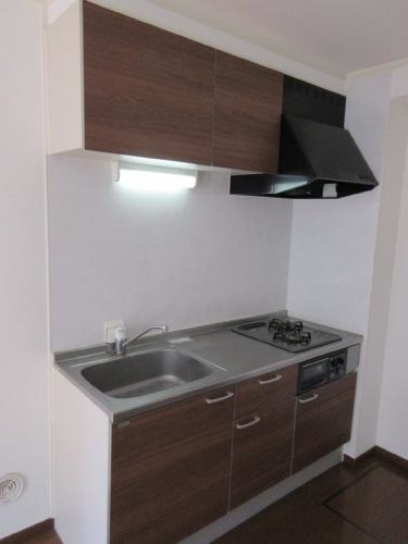 【キッチン】 | カリーノ蘭 | ガス２口システムキッチン（魚グリル付き）