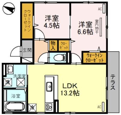 【間取り】 | アルフォンテ上野芝