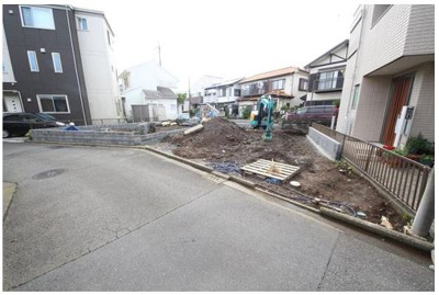 【前面道路含む現地写真】 | 茅ヶ崎市香川１丁目新築　2号棟