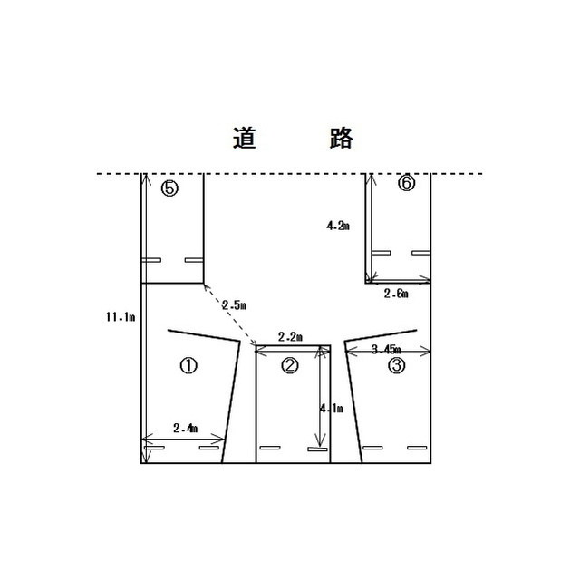 南本荘四条通駐車場の外観