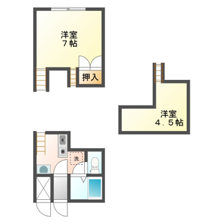 【間取り】 | ブランドテラス東台 A棟