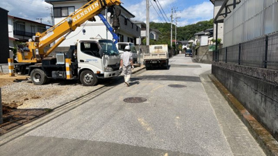 【前面道路含む現地写真】 | 瀬戸東町3期1号棟
