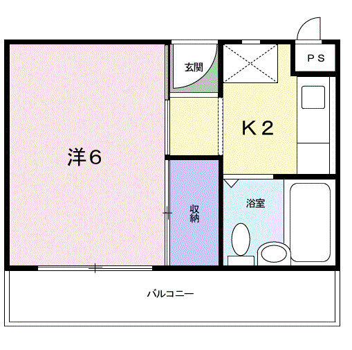 楠古谷マンションの間取り