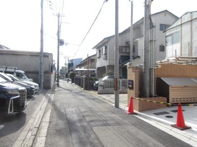 みつまめ京都朱雀の地図|前面道路
