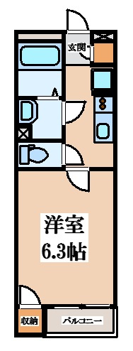 【間取り】 | クレイノセカンドユーアイ
