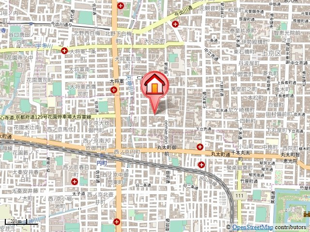 グレースろうじの地図