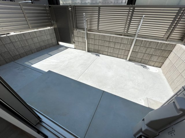 D-room上ノ丸のバルコニー