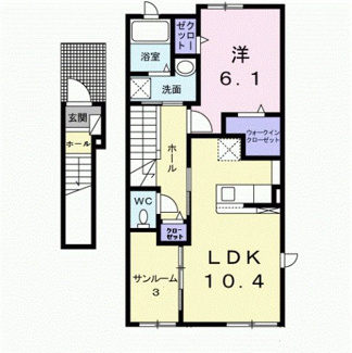 【間取り】 | ｃｉｅｌ　ｌａ　ｍｅｒ