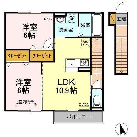 ノールロワールAの間取り