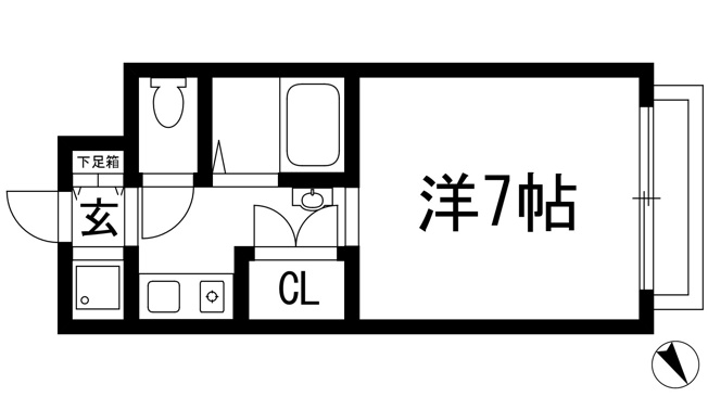 【間取り】 | サンライト仁川