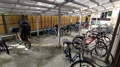 【その他共用部分】 | サンピアふじ | 駐輪スペースも確保です