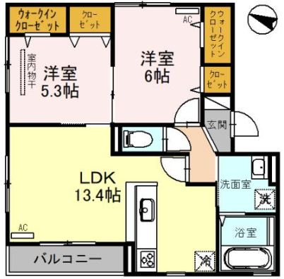 【間取り】 | アルフォンテ上野芝