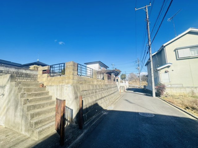 【前面道路含む現地写真】 | つくば市高見原　土地　建築条件無