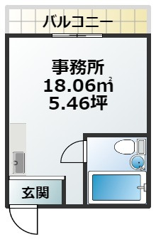 【間取り】 | ロイヤル南森町