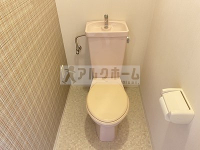 プロスベール高安のトイレ