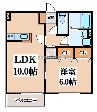 【間取り】 | クオリア上之島町南