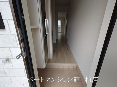 グレイシャスの玄関
