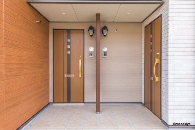 ライブタウンたかだのエントランス