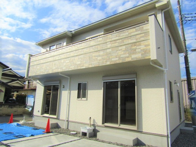 【外観：施工例】 | ブルーミングガーデン　甲斐市竜王2期 | 外観です