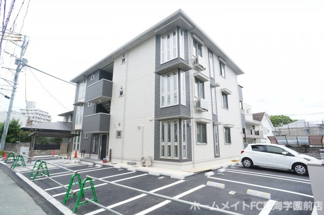 熊本市中央区国府１丁目のアパートの外観