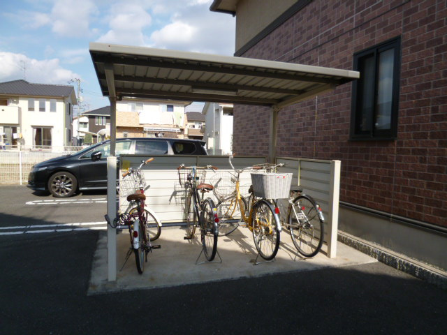グリーンハイツＤのその他共用部分|自転車置き場