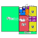 【間取り】 | ラフィーク永松の間取り