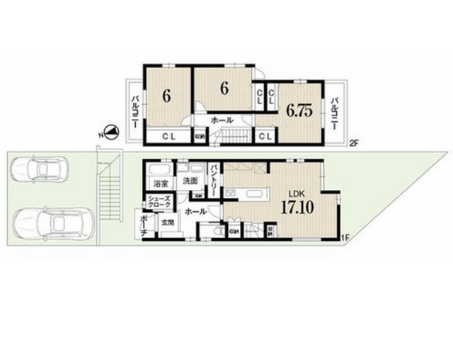 【間取り】 | 山科区小山谷田町　中古戸建
