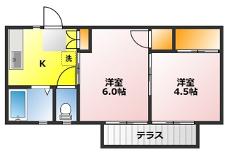 【間取り】 | カスヤハイツ