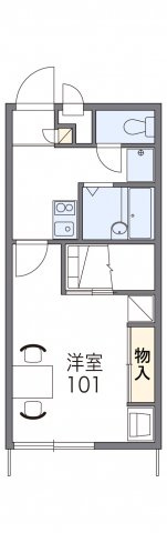 レオパレスフロンティアの間取り