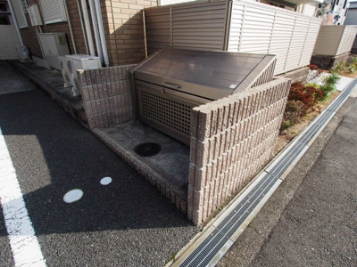 【その他共用部分】 | D'フォレスタ初芝 | 敷地内ゴミ捨場