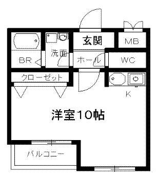 【間取り】 | キャピトル新町南公園