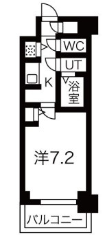 サムティ大阪GRAND EASTの間取り