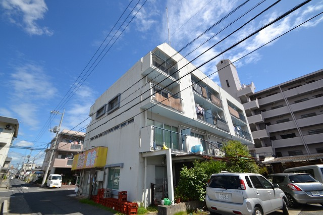 広島市西区南観音７丁目の賃貸マンションの展望|外観は落ち着いています