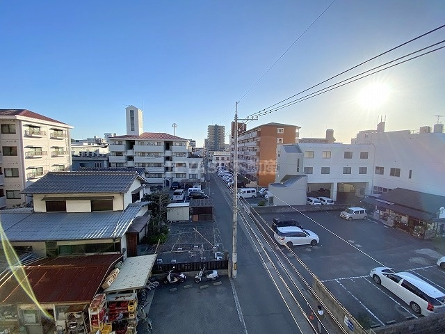 広島市西区南観音７丁目の賃貸マンションの展望