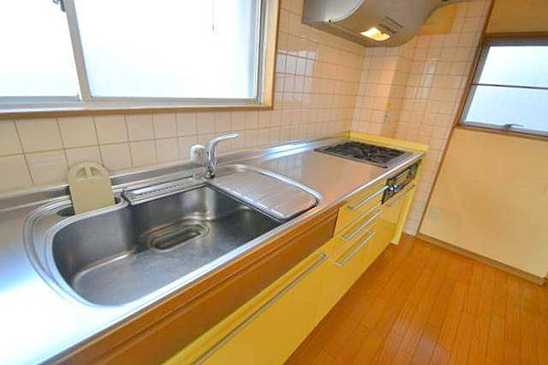 広島市西区南観音７丁目の賃貸マンションのキッチン|キッチンでお料理をお楽しみください